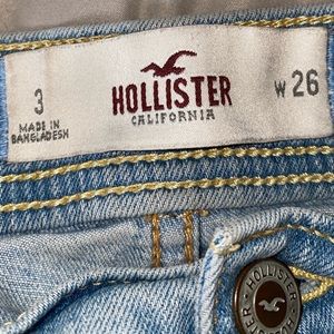 Hollister jean shorts